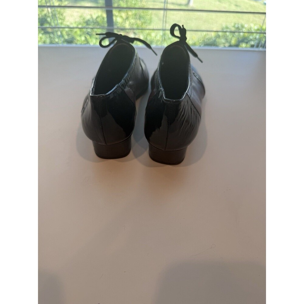 amalfi by rangoni Two Tone Burgundy Patent Leather Oxford Women’s Shoes Sz 9 - Picture 4 of 5